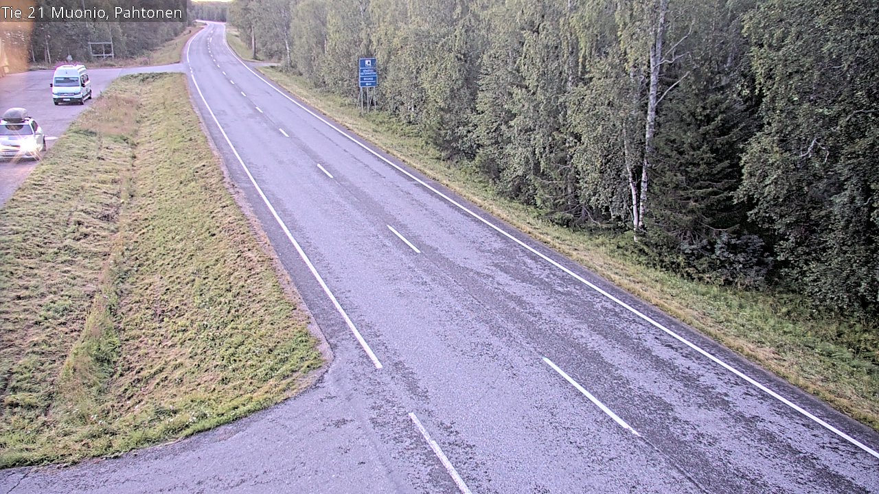 Kelikamerat Kuva Tie 21 Muonio Pahtonen, Muonio, Lappi