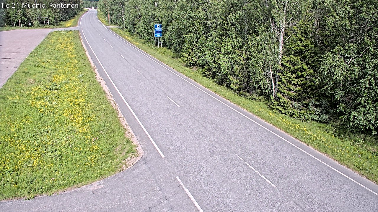 Kelikamerat Kuva Tie 21 Muonio Pahtonen, Muonio, Lappi