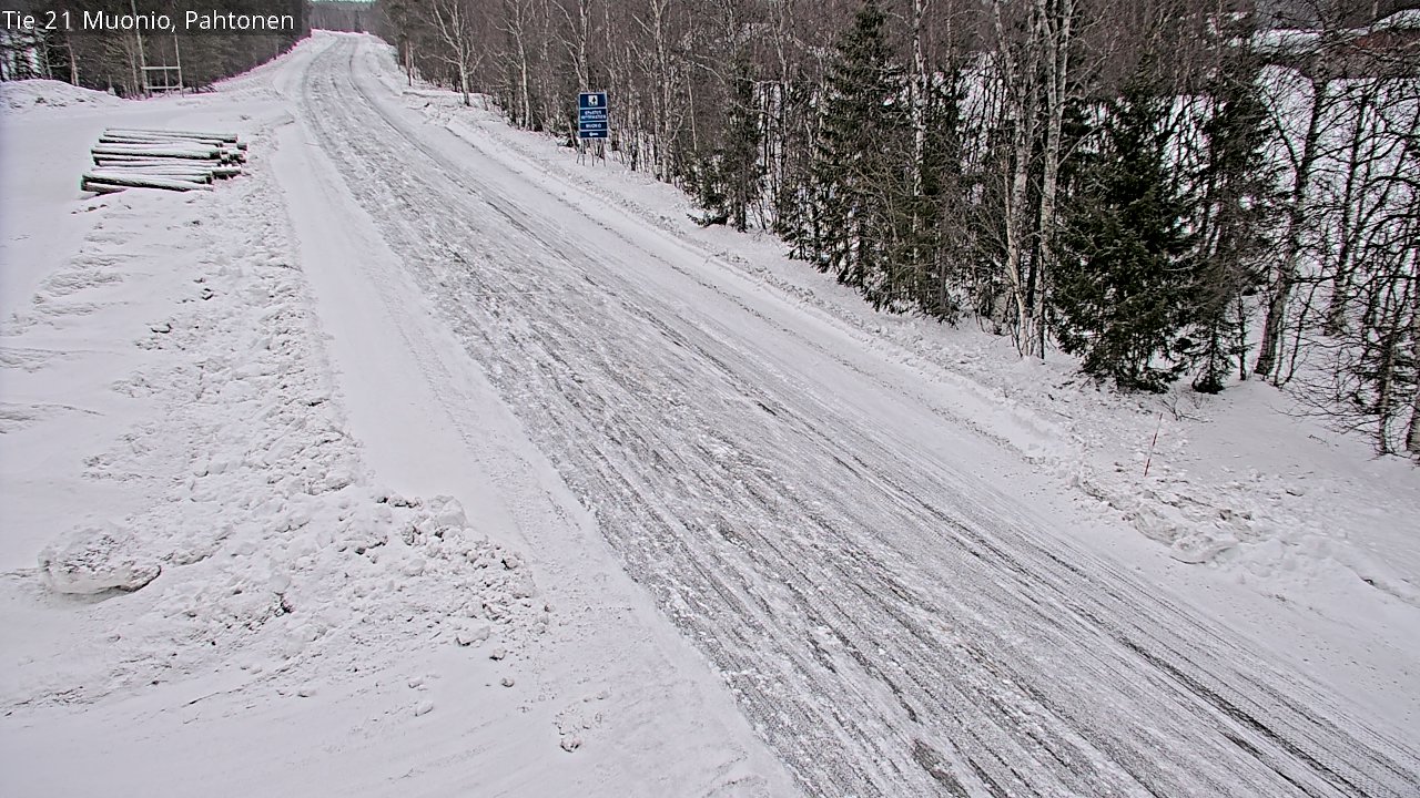 Kelikamerat Kuva Tie 21 Muonio Pahtonen, Muonio, Lappi