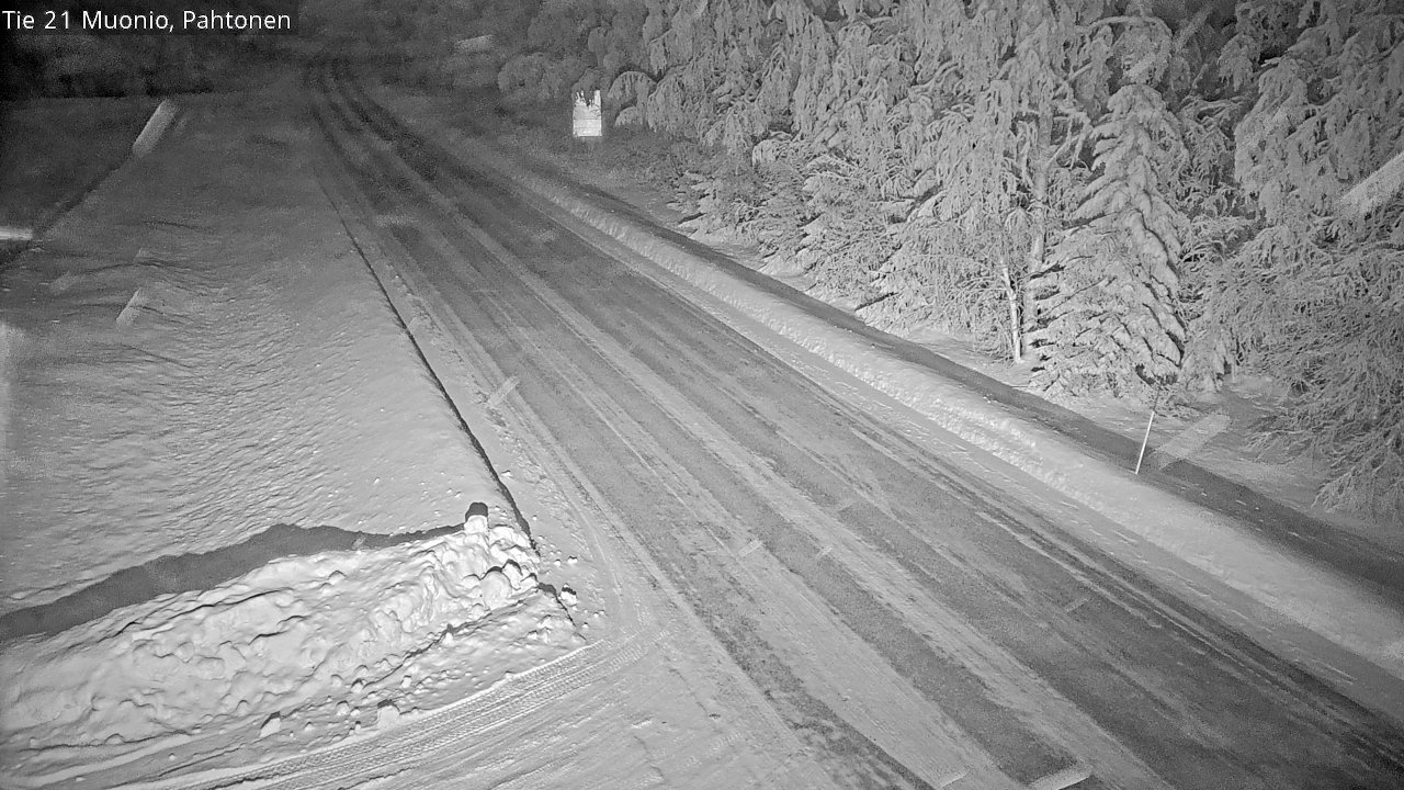 Kelikamerat Kuva Tie 21 Muonio Pahtonen, Muonio, Lappi