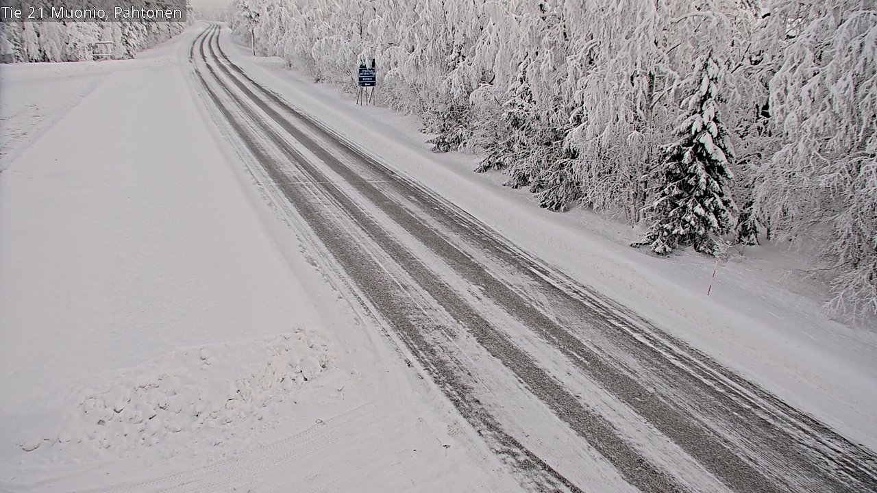 Kelikamerat Kuva Tie 21 Muonio Pahtonen, Muonio, Lappi