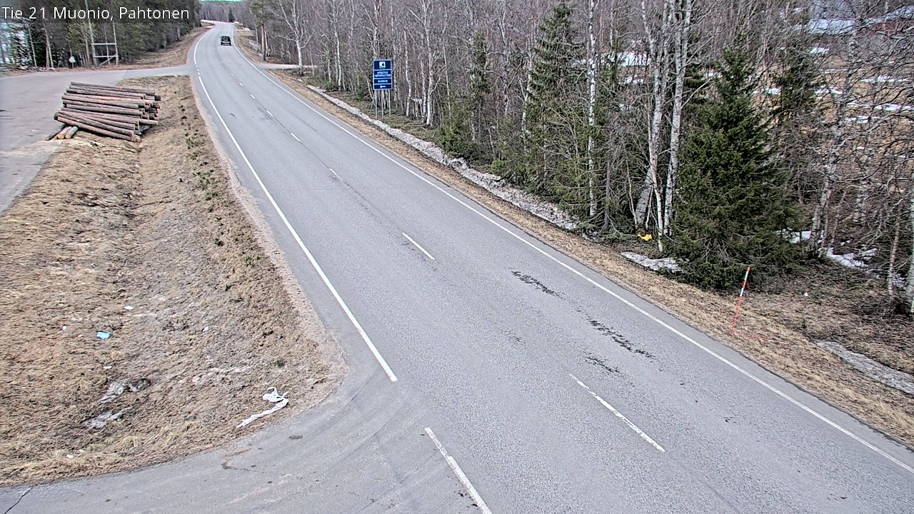 Kelikamerat Kuva Tie 21 Muonio Pahtonen, Muonio, Lappi