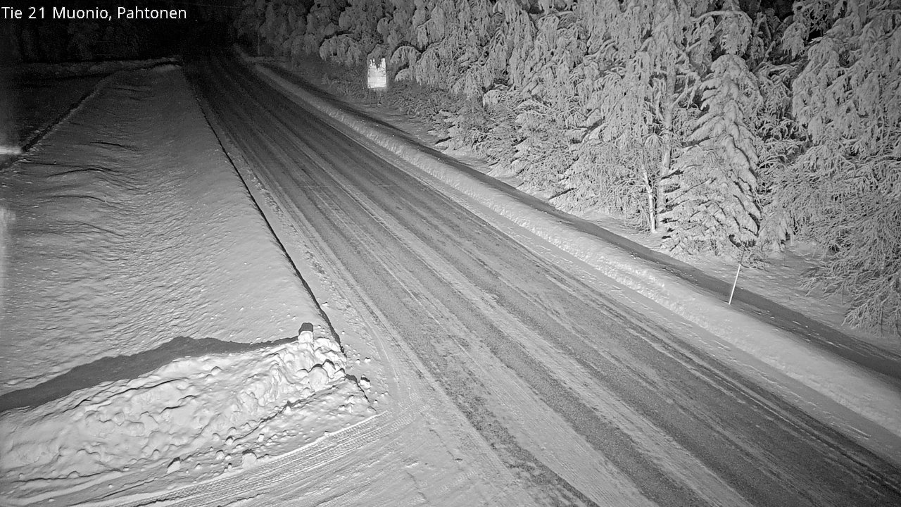 Kelikamerat Kuva Tie 21 Muonio Pahtonen, Muonio, Lappi