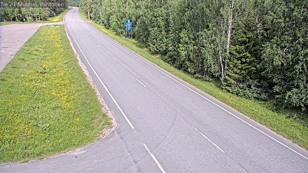 Kelikamerat Kuva Tie 21 Muonio Pahtonen, Muonio, Lappi