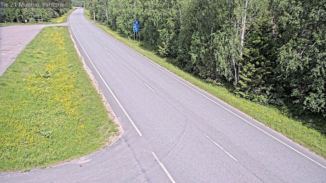 Kelikamerat Kuva Tie 21 Muonio Pahtonen, Muonio, Lappi