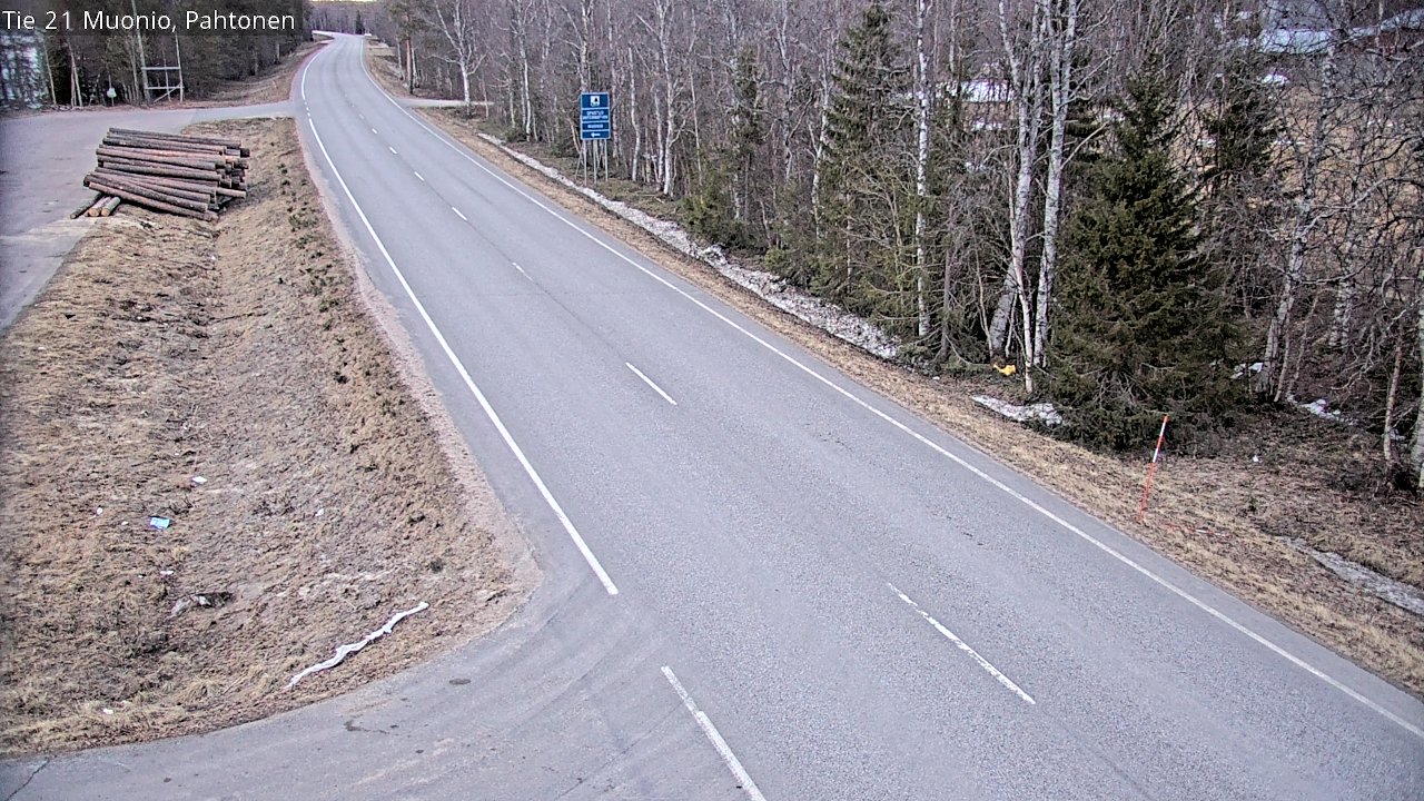 Kelikamerat Kuva Tie 21 Muonio Pahtonen, Muonio, Lappi