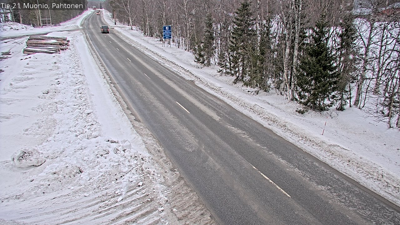 Kelikamerat Kuva Tie 21 Muonio Pahtonen, Muonio, Lappi