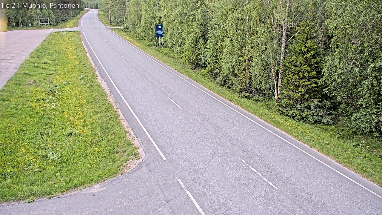 Kelikamerat Kuva Tie 21 Muonio Pahtonen, Muonio, Lappi