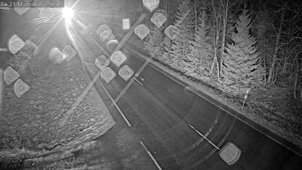 Kelikamerat Kuva Tie 21 Muonio Pahtonen, Muonio, Lappi