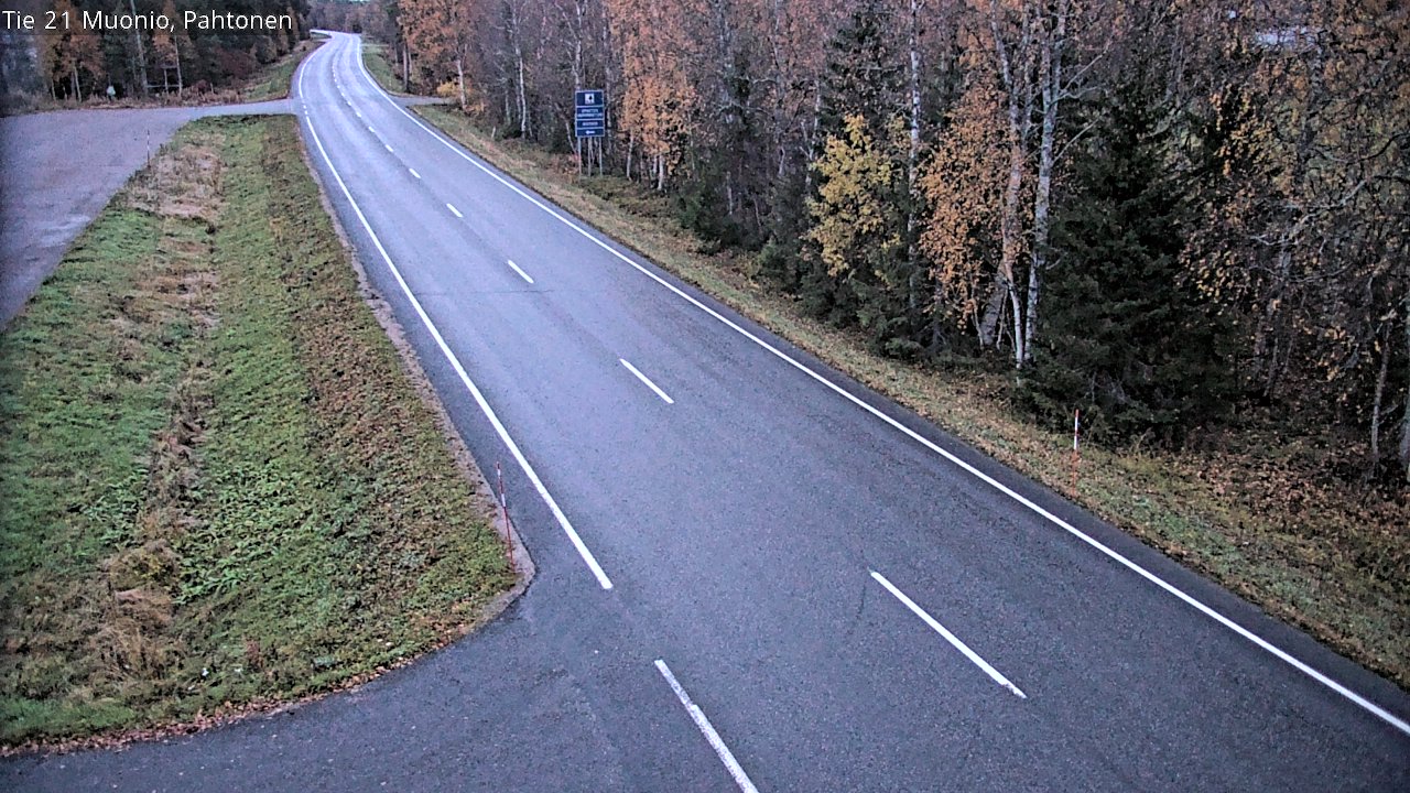 Kelikamerat Kuva Tie 21 Muonio Pahtonen, Muonio, Lappi