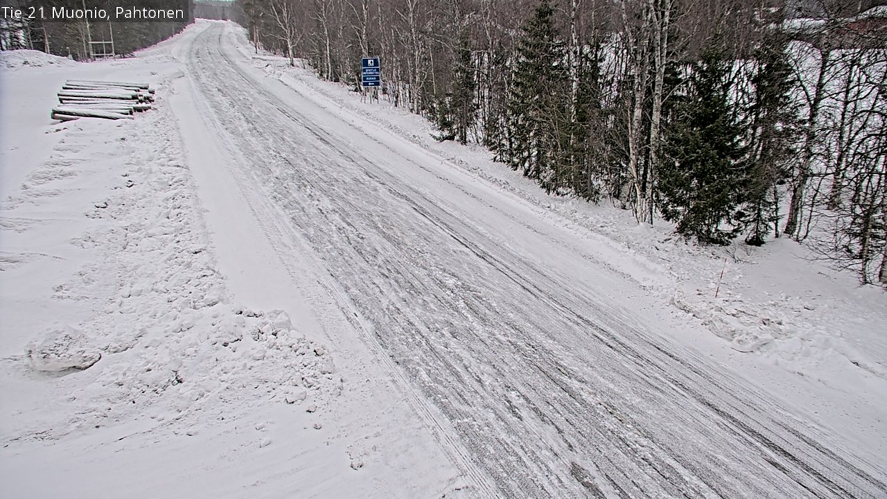 Kelikamerat Kuva Tie 21 Muonio Pahtonen, Muonio, Lappi
