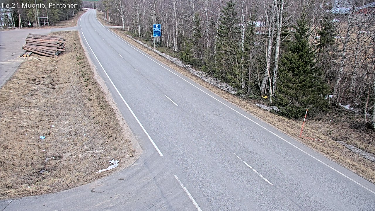 Kelikamerat Kuva Tie 21 Muonio Pahtonen, Muonio, Lappi