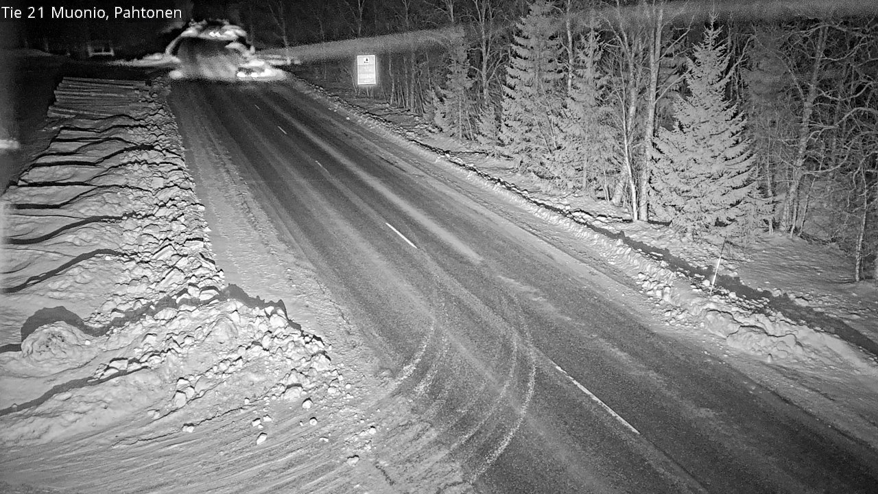 Kelikamerat Kuva Tie 21 Muonio Pahtonen, Muonio, Lappi