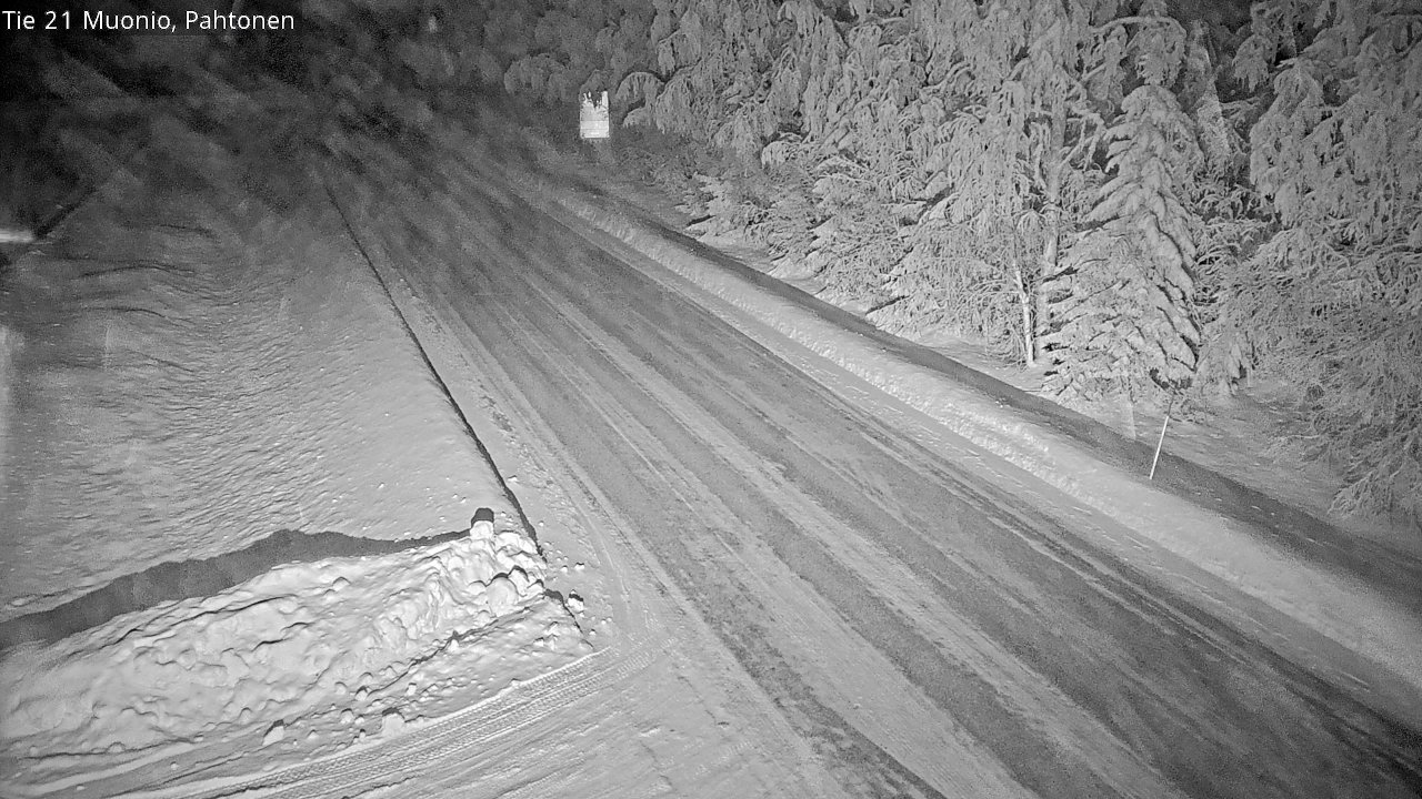 Kelikamerat Kuva Tie 21 Muonio Pahtonen, Muonio, Lappi