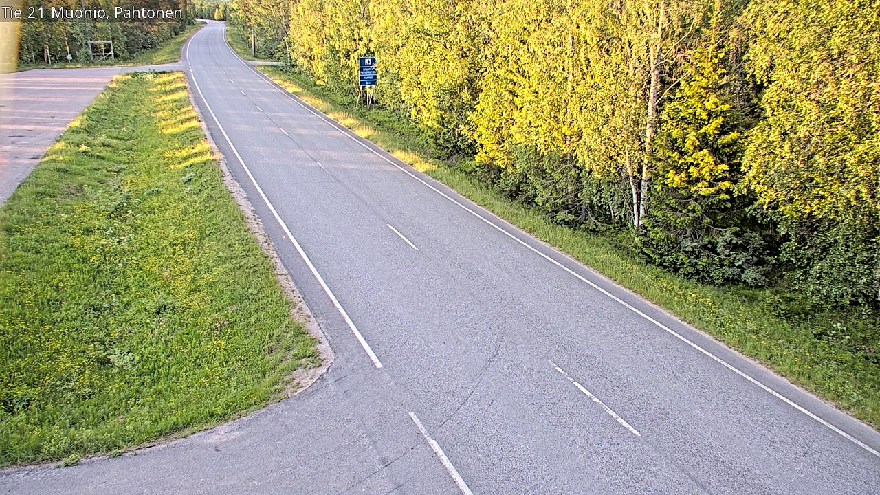 Kelikamerat Kuva Tie 21 Muonio Pahtonen, Muonio, Lappi