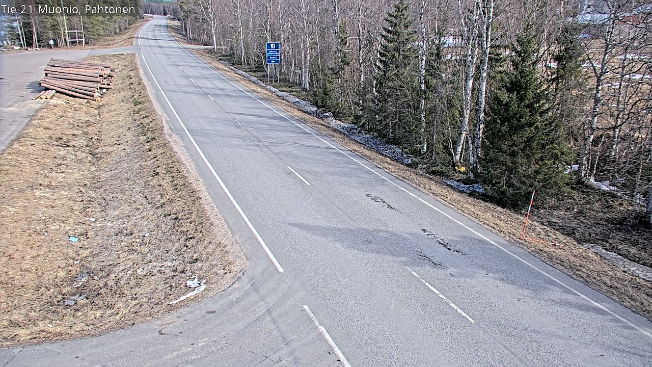 Kelikamerat Kuva Tie 21 Muonio Pahtonen, Muonio, Lappi