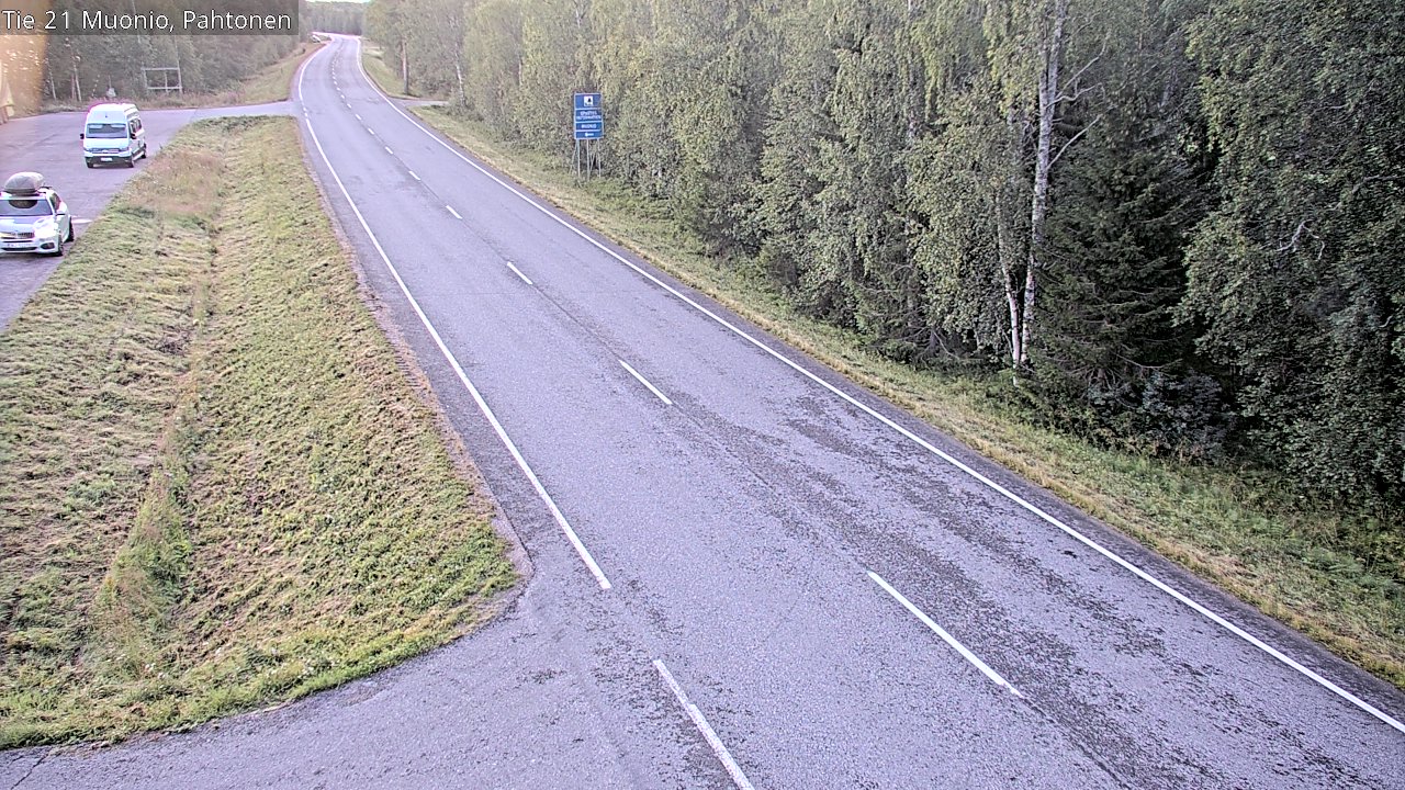 Kelikamerat Kuva Tie 21 Muonio Pahtonen, Muonio, Lappi