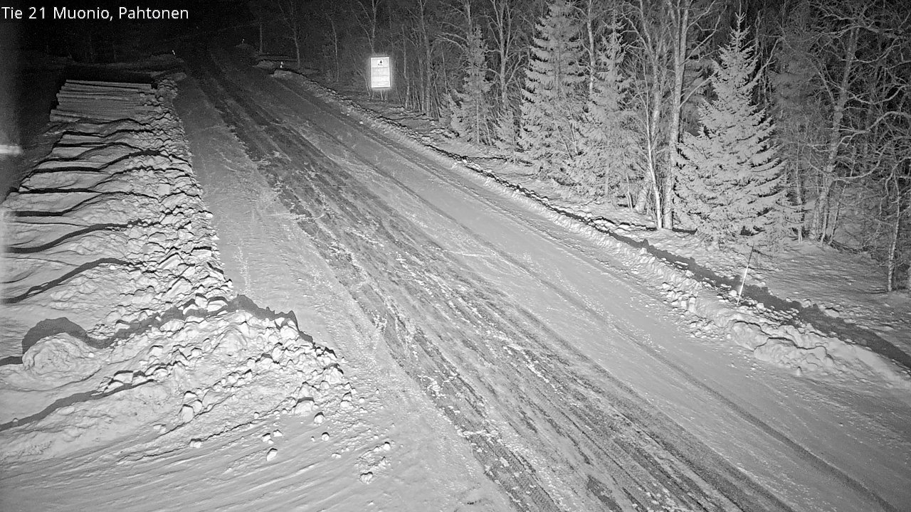 Kelikamerat Kuva Tie 21 Muonio Pahtonen, Muonio, Lappi