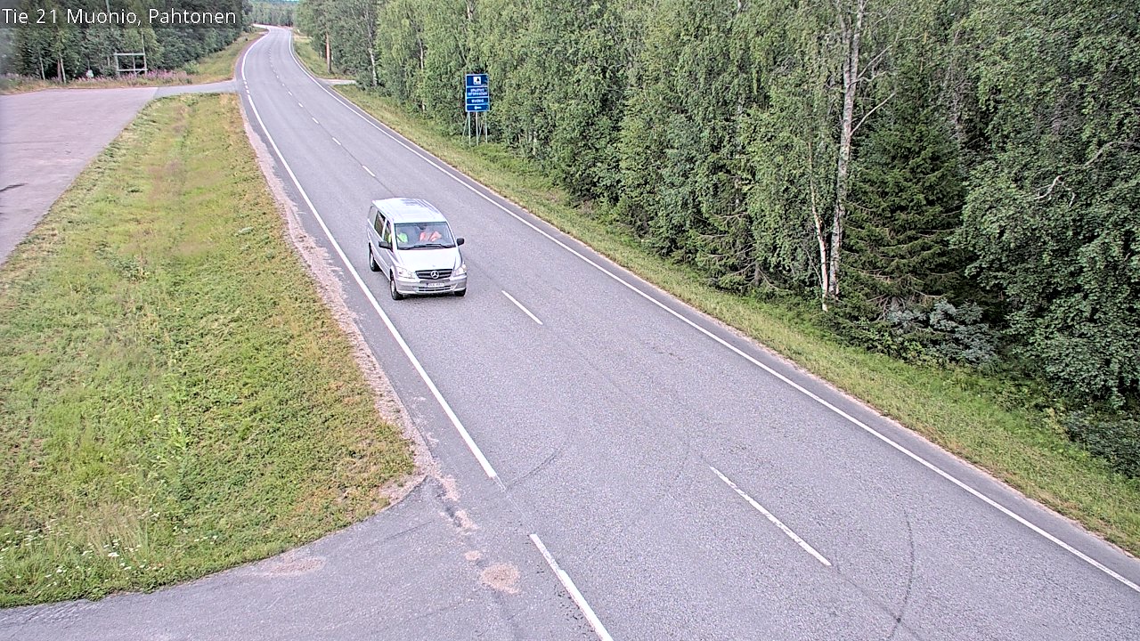 Kelikamerat Kuva Tie 21 Muonio Pahtonen, Muonio, Lappi