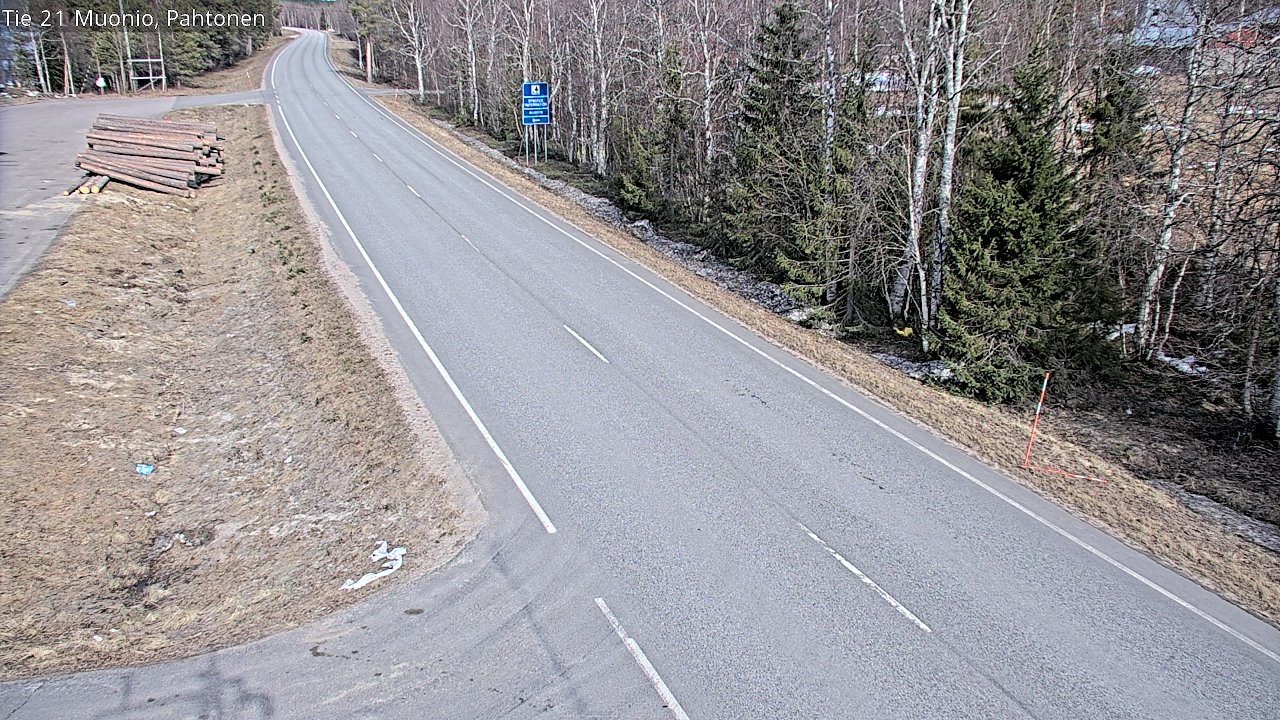 Kelikamerat Kuva Tie 21 Muonio Pahtonen, Muonio, Lappi