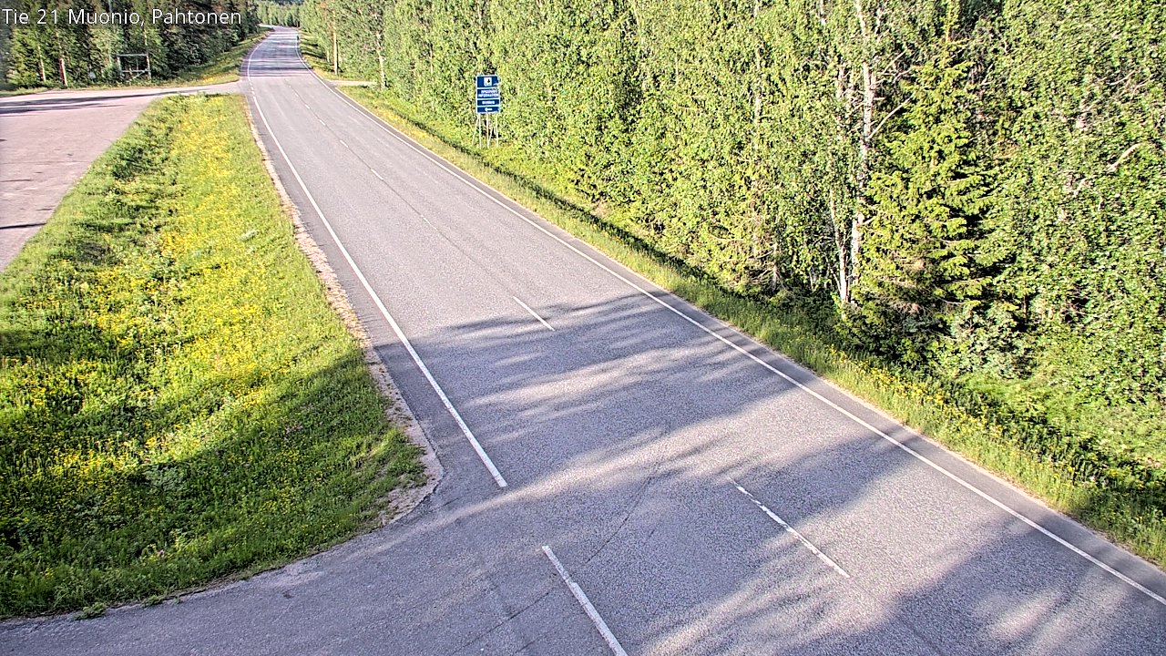Kelikamerat Kuva Tie 21 Muonio Pahtonen, Muonio, Lappi