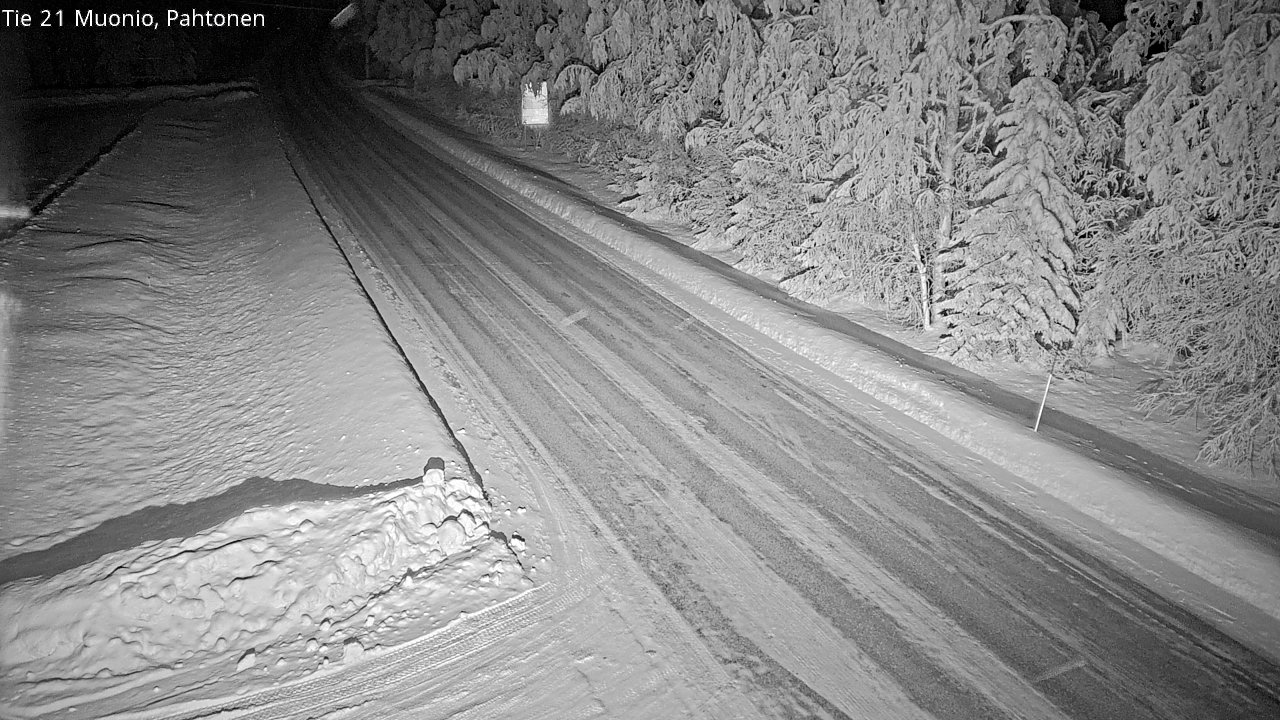 Kelikamerat Kuva Tie 21 Muonio Pahtonen, Muonio, Lappi