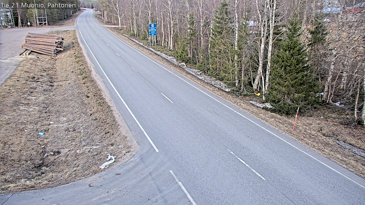 Kelikamerat Kuva Tie 21 Muonio Pahtonen, Muonio, Lappi