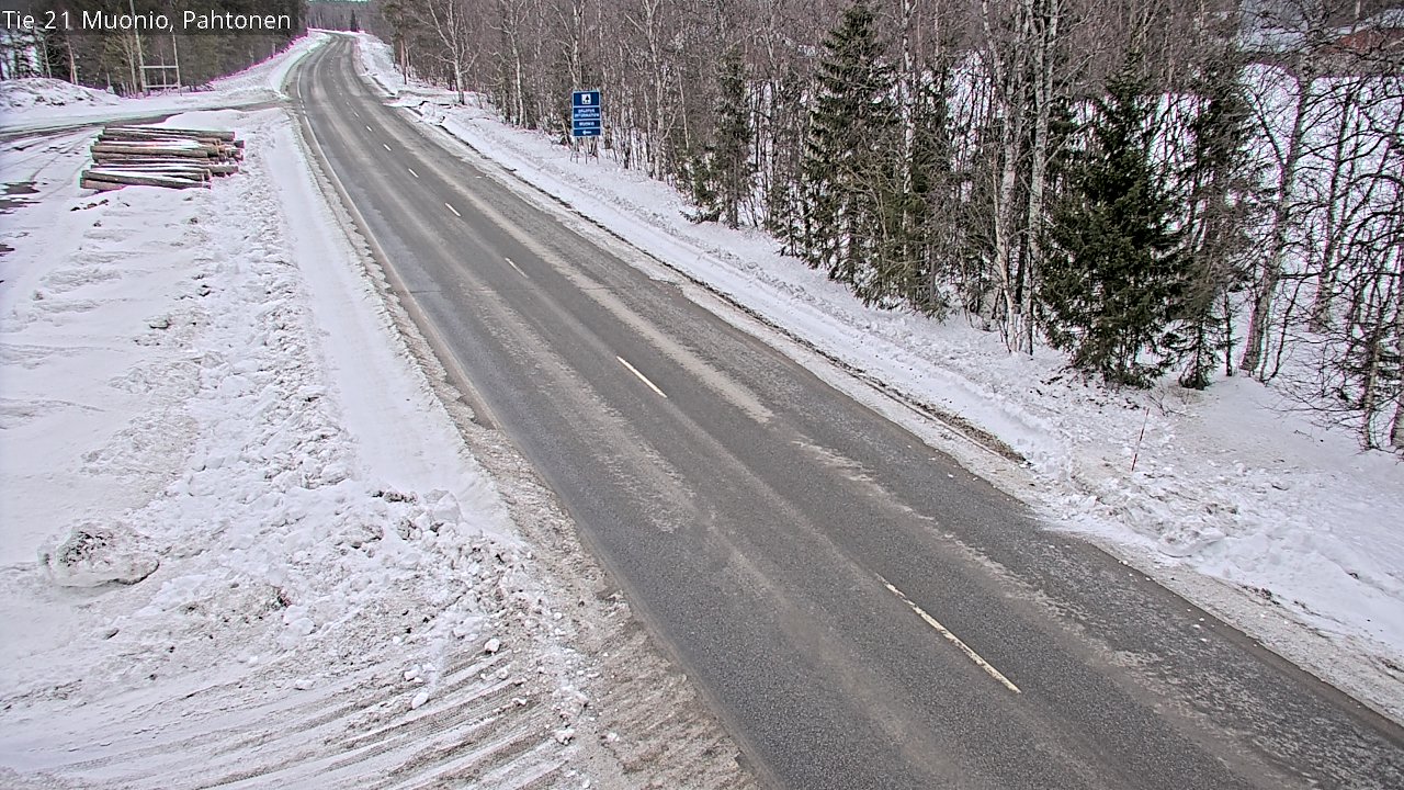 Kelikamerat Kuva Tie 21 Muonio Pahtonen, Muonio, Lappi