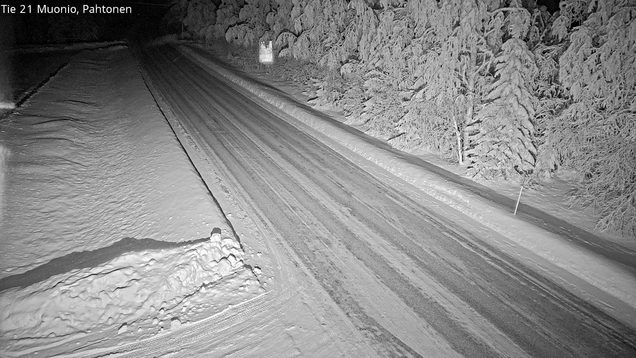 Kelikamerat Kuva Tie 21 Muonio Pahtonen, Muonio, Lappi