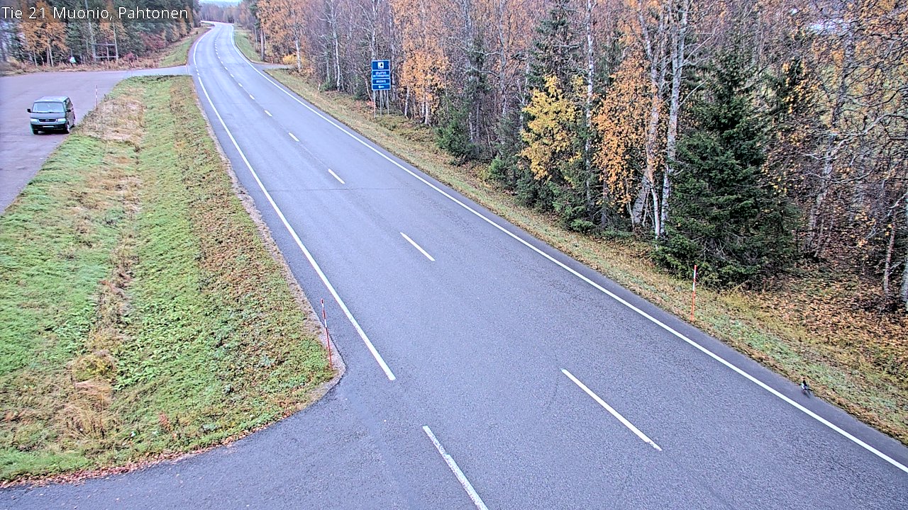 Weather Camera Image Road 21 Muonio Pahtonen, Muonio, Lappi