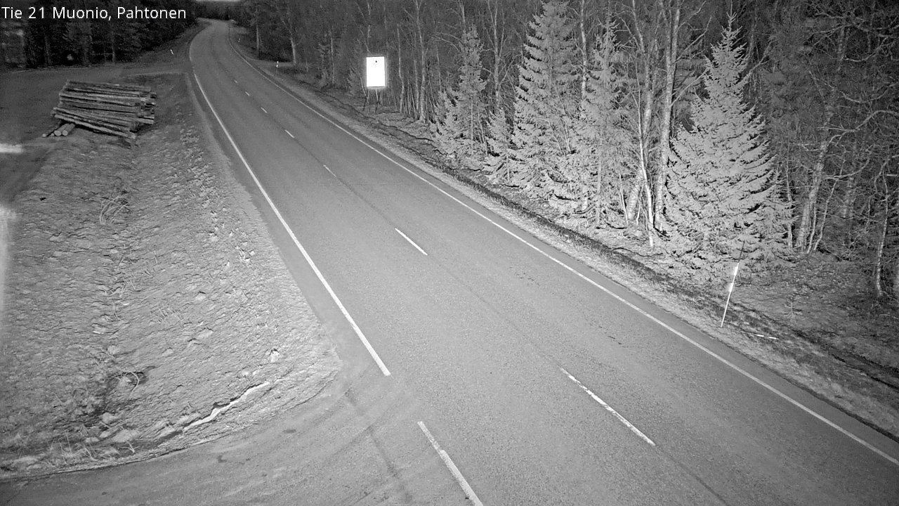 Kelikamerat Kuva Tie 21 Muonio Pahtonen, Muonio, Lappi