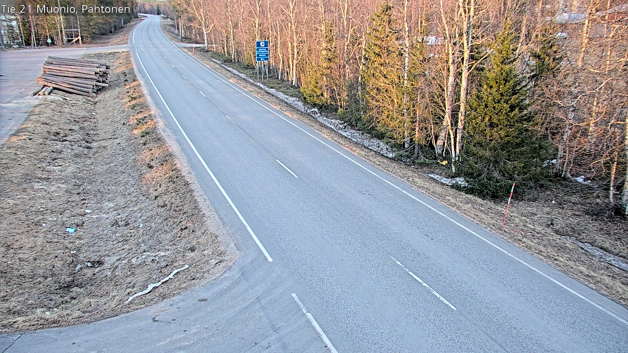 Kelikamerat Kuva Tie 21 Muonio Pahtonen, Muonio, Lappi