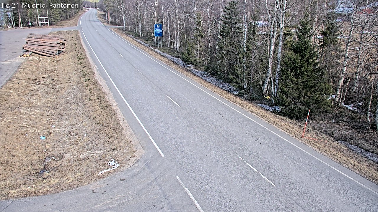 Kelikamerat Kuva Tie 21 Muonio Pahtonen, Muonio, Lappi