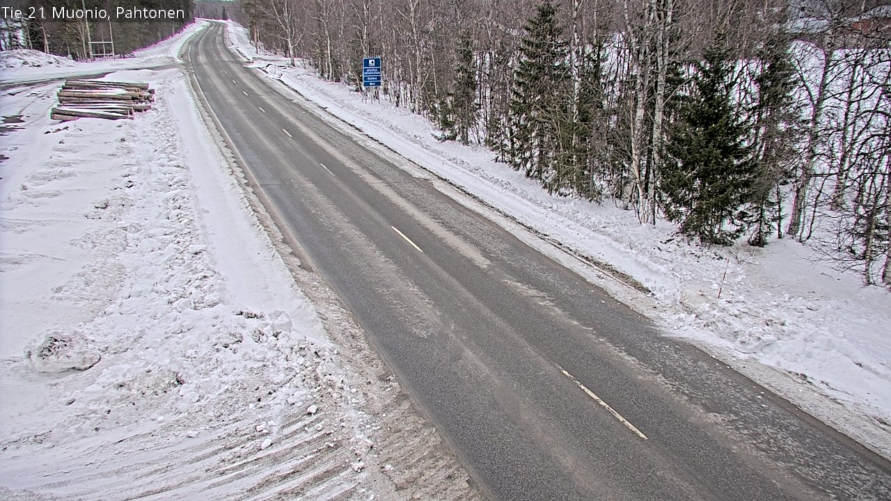 Kelikamerat Kuva Tie 21 Muonio Pahtonen, Muonio, Lappi