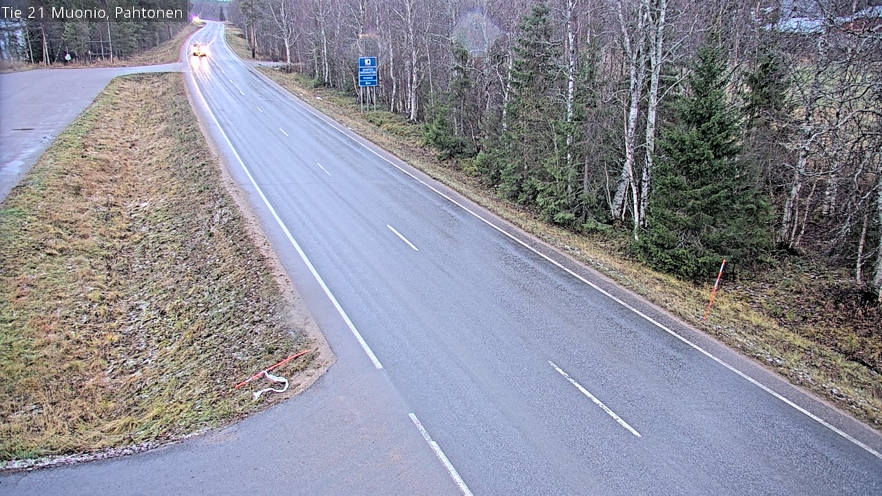 Kelikamerat Kuva Tie 21 Muonio Pahtonen, Muonio, Lappi