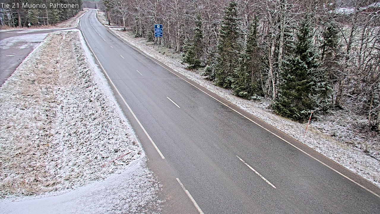 Kelikamerat Kuva Tie 21 Muonio Pahtonen, Muonio, Lappi