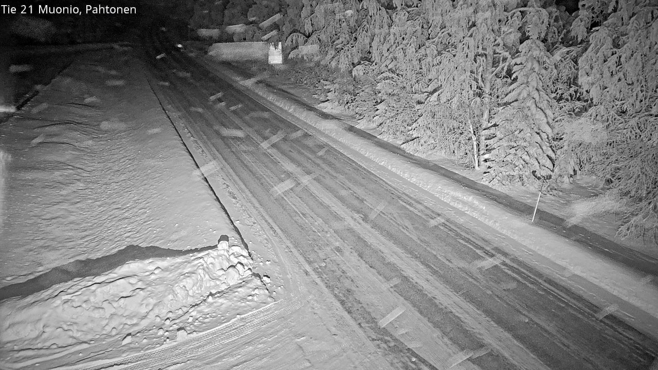 Kelikamerat Kuva Tie 21 Muonio Pahtonen, Muonio, Lappi