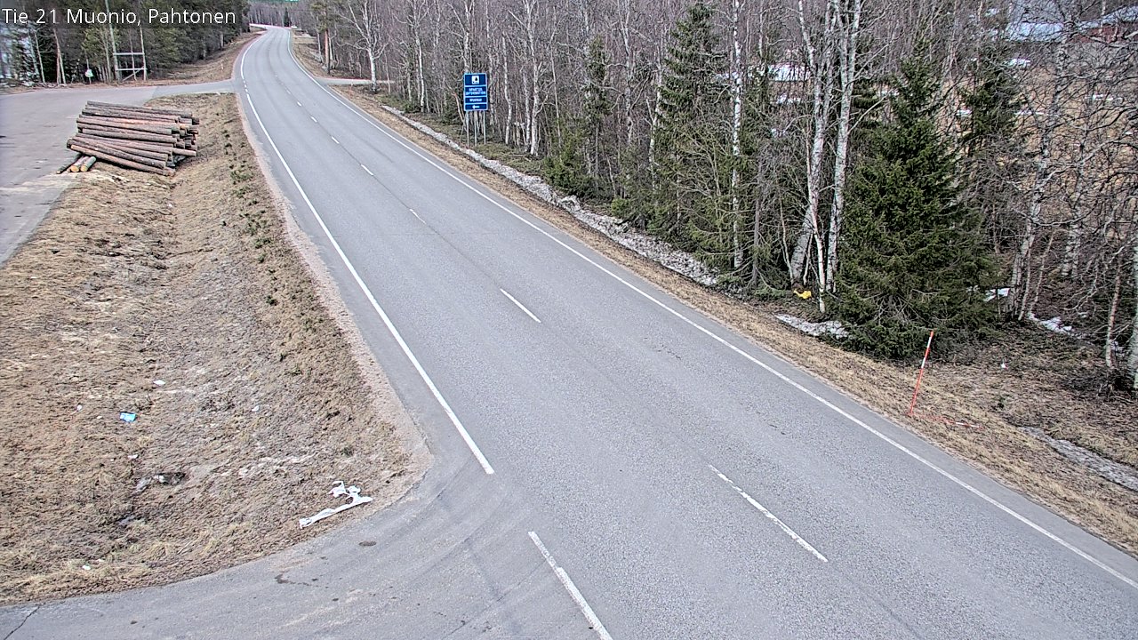 Kelikamerat Kuva Tie 21 Muonio Pahtonen, Muonio, Lappi