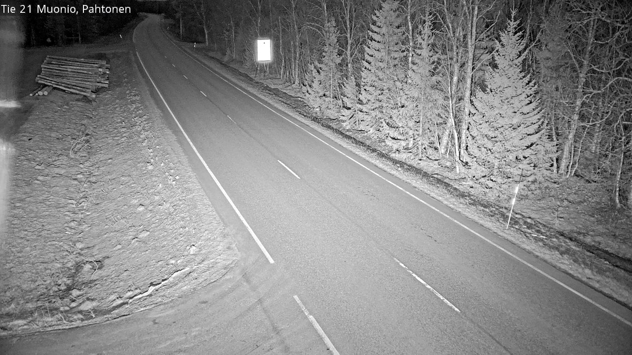 Kelikamerat Kuva Tie 21 Muonio Pahtonen, Muonio, Lappi