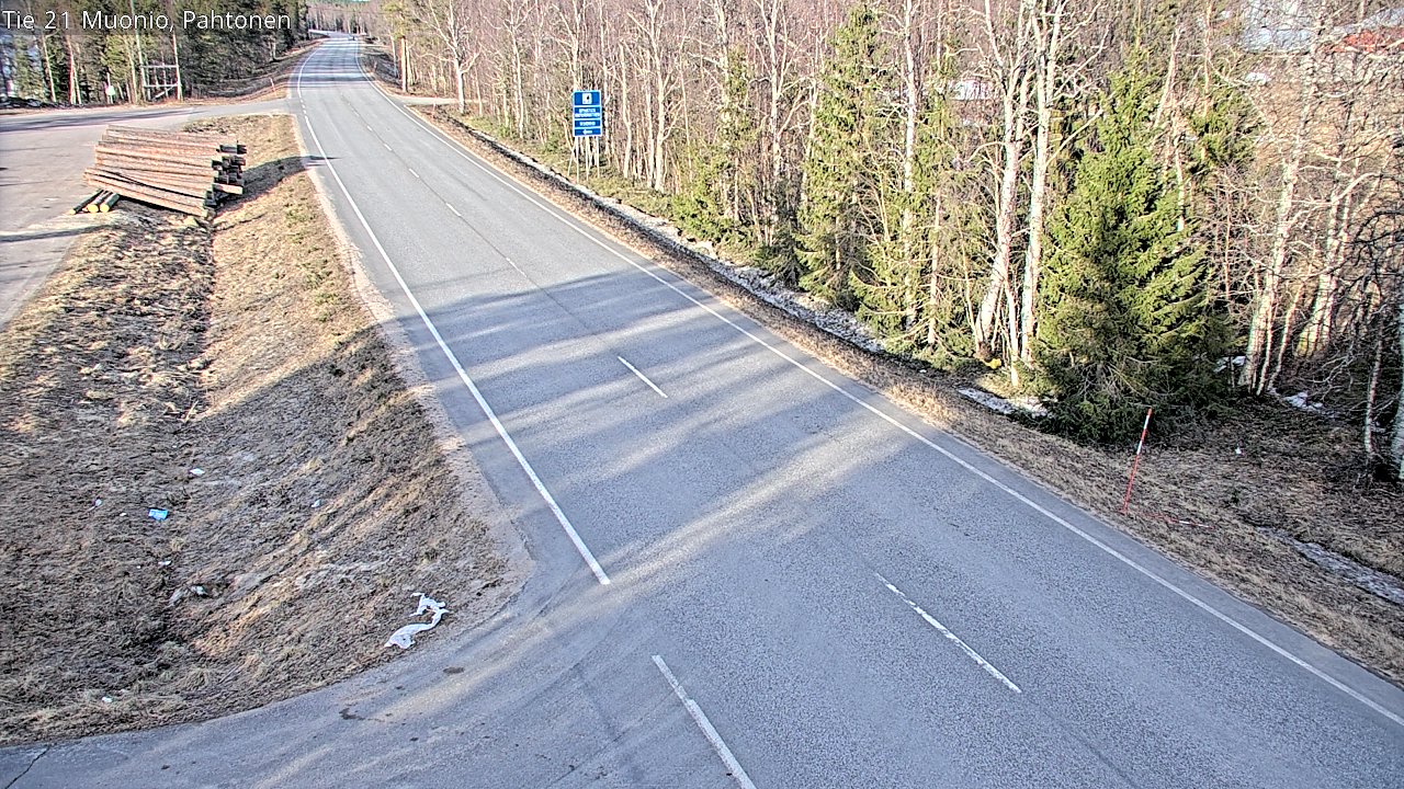 Kelikamerat Kuva Tie 21 Muonio Pahtonen, Muonio, Lappi