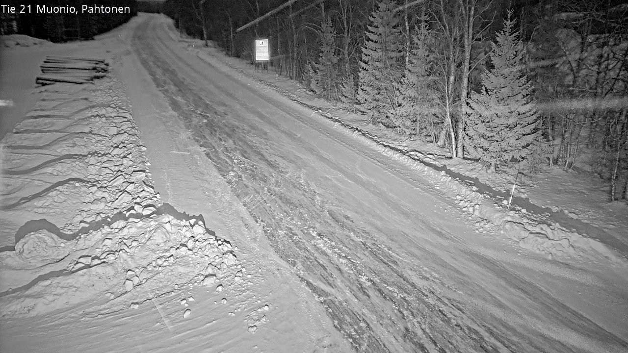 Kelikamerat Kuva Tie 21 Muonio Pahtonen, Muonio, Lappi