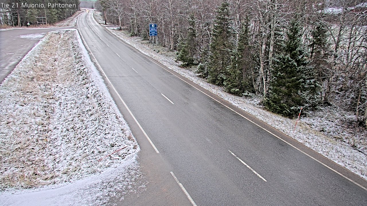 Kelikamerat Kuva Tie 21 Muonio Pahtonen, Muonio, Lappi