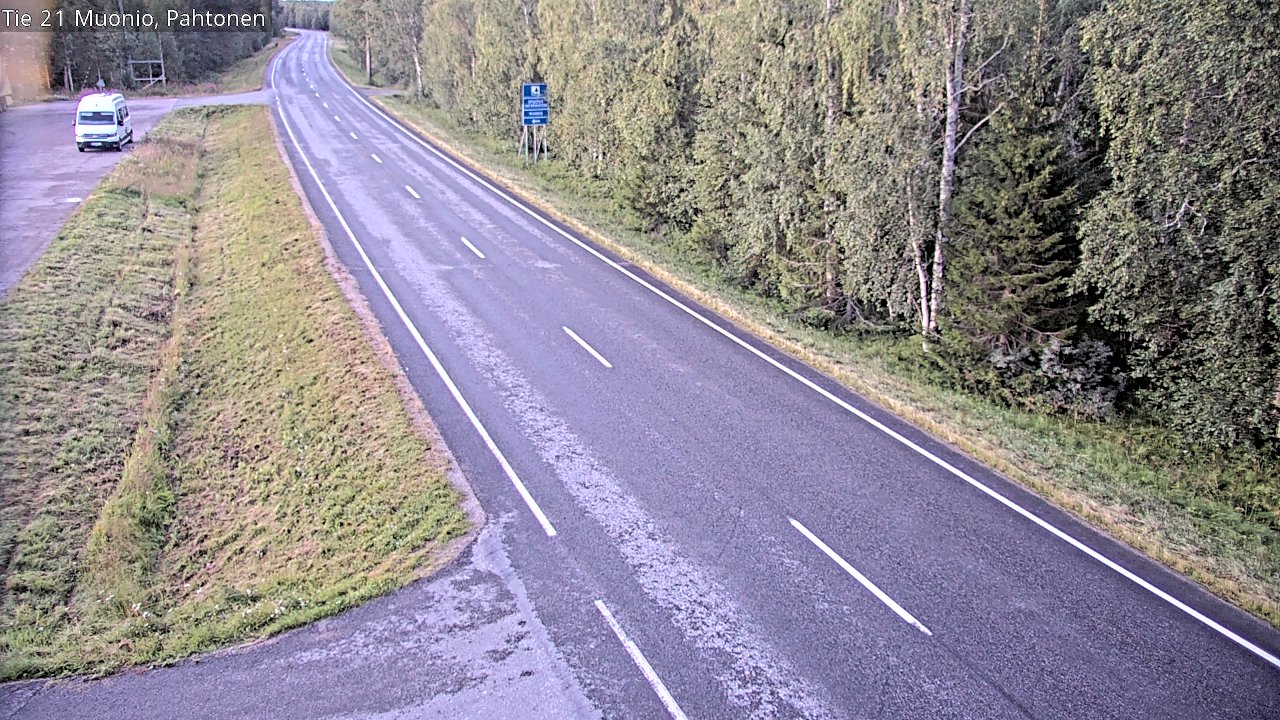 Kelikamerat Kuva Tie 21 Muonio Pahtonen, Muonio, Lappi