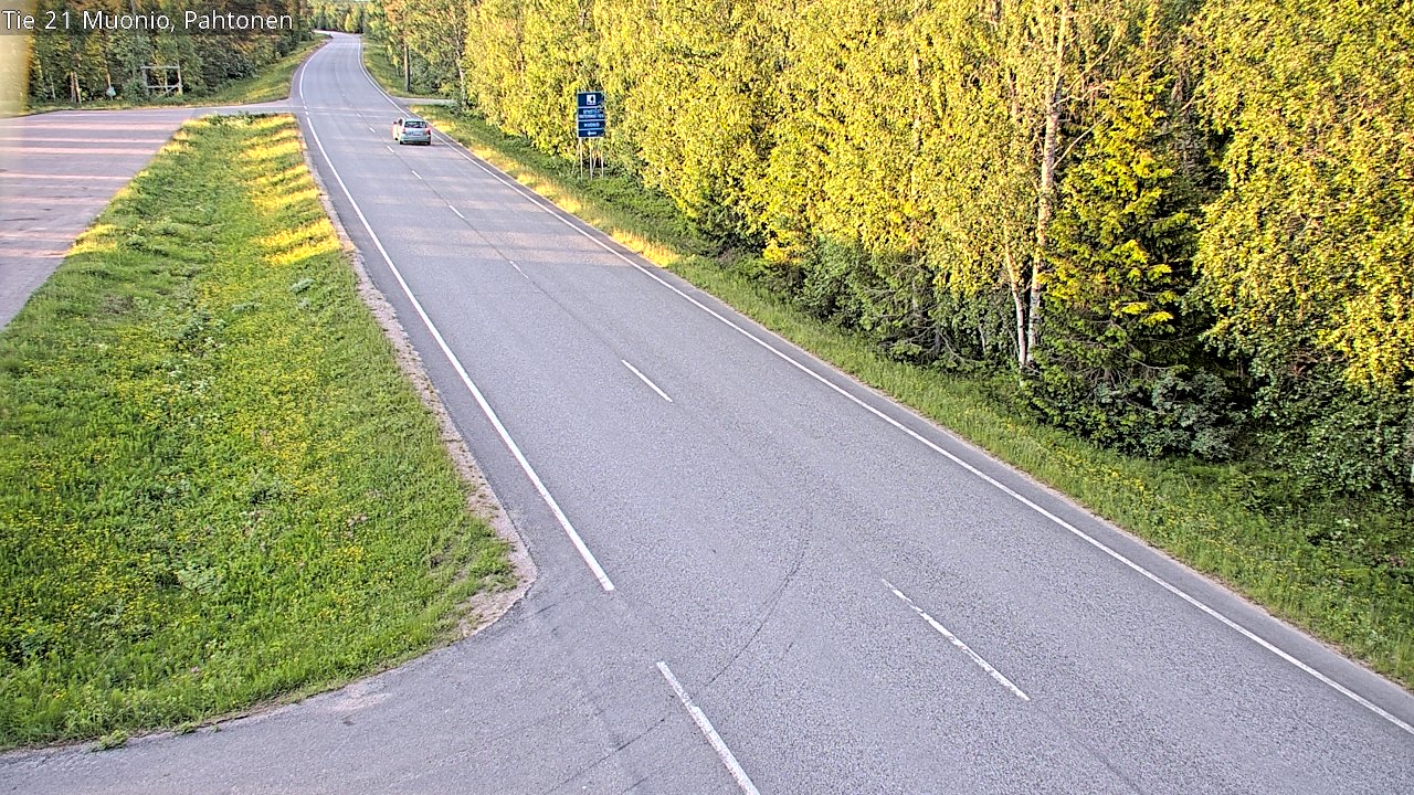 Kelikamerat Kuva Tie 21 Muonio Pahtonen, Muonio, Lappi