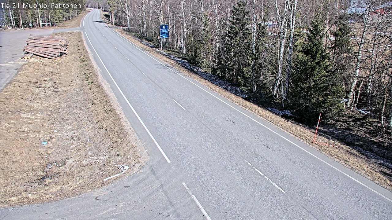 Kelikamerat Kuva Tie 21 Muonio Pahtonen, Muonio, Lappi