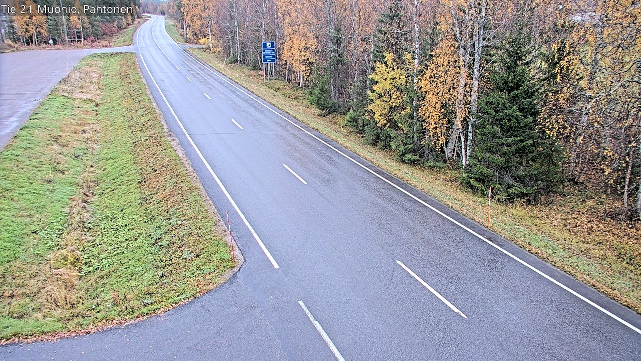 Kelikamerat Kuva Tie 21 Muonio Pahtonen, Muonio, Lappi
