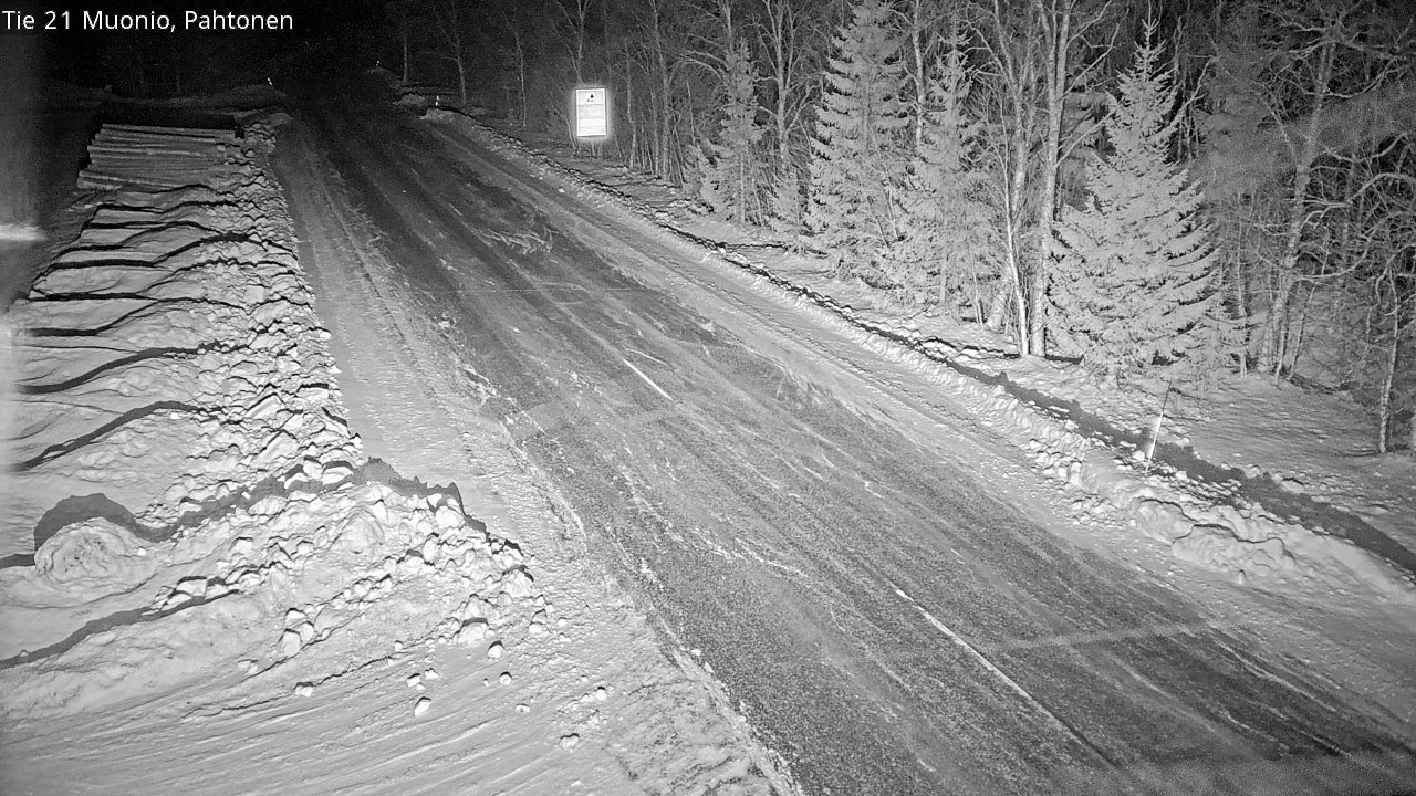 Kelikamerat Kuva Tie 21 Muonio Pahtonen, Muonio, Lappi