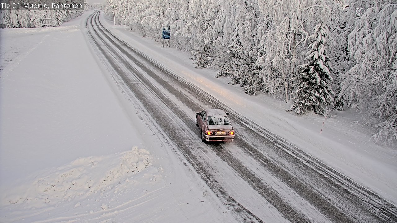 Kelikamerat Kuva Tie 21 Muonio Pahtonen, Muonio, Lappi