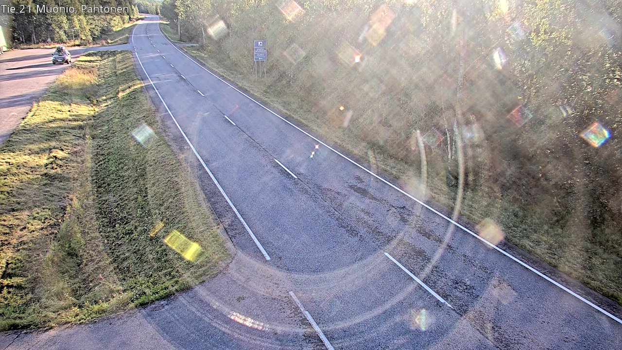 Weather Camera Image Road 21 Muonio Pahtonen, Muonio, Lappi