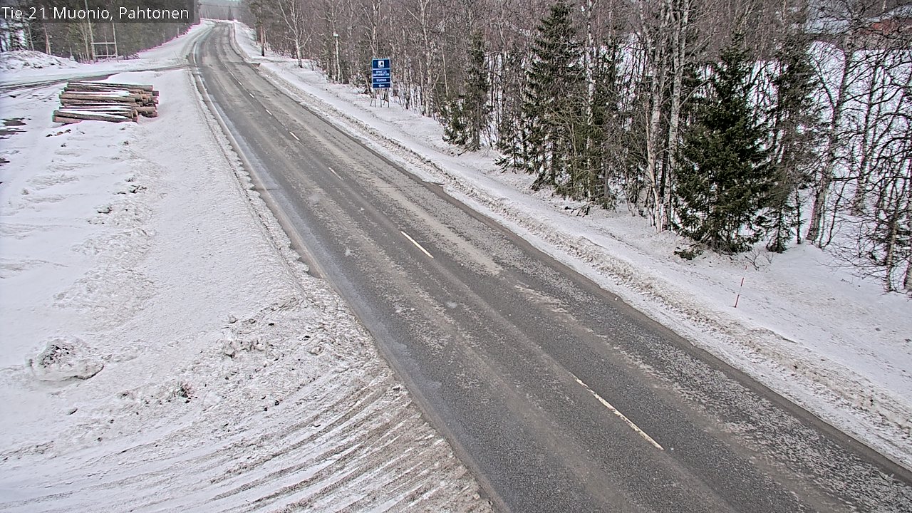 Kelikamerat Kuva Tie 21 Muonio Pahtonen, Muonio, Lappi